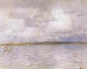 Levitan, Isaak Truber days oil painting